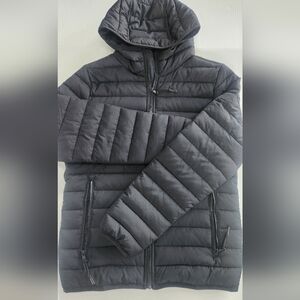 Aeropstale Men's Black Quilted Puffer Jacket Size XS